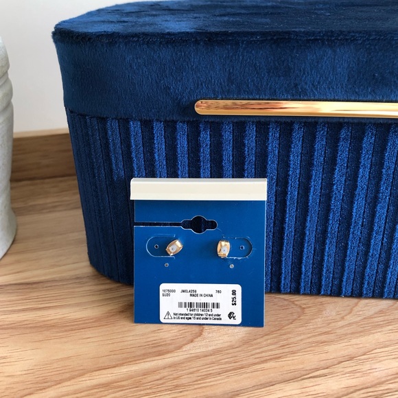 Lucky Brand Chain Link Earrings Gold and Silver - Picture 12 of 15